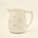 Jarra de Porcelana Leiteira Mini Corações